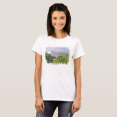 Blick auf Ailsa Craig und die Insel Arran, 1860 T-Shirt (Vorne ganz)