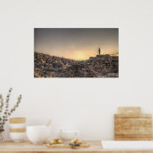 Blick auf Amman Poster (Küche)