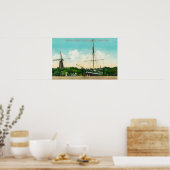 Blick auf Amundsens arktische Steigung Poster (Küche)