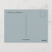 Blick auf Antananarivo Madagaskar Postkarte (Rückseite)