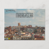 Blick auf Antananarivo Madagaskar Postkarte (Vorderseite)