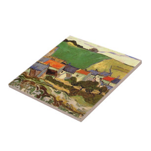 Blick auf Auvers Vincent van Gogh. Fliese