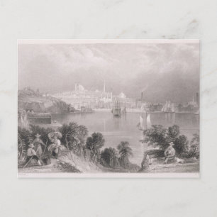Blick auf Baltimore Postkarte