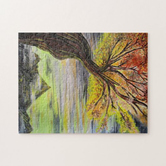 Blick auf Baum Puzzle (Horizontal)