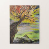 Blick auf Baum Puzzle (Vertikal)