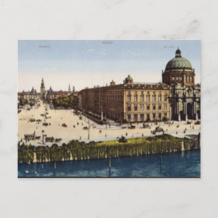 Blick auf Berlin zur Jahrhundertwende Postkarte
