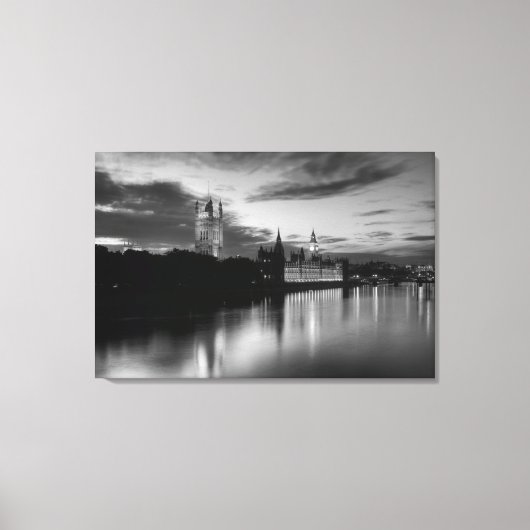 Blick auf Big Ben Leinwanddruck (Vorderseite)