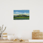Blick auf Bluff Point bei Penn Yan Poster (Küche)