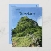 Blick auf Bobonaro Timor-Leste Postkarte (Vorne/Hinten)