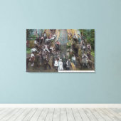 Blick auf Boole, den größten Baum der Welt Leinwanddruck (Insitu (Holzboden))