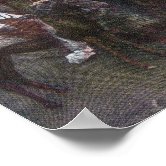 Blick auf Boole, den größten Baum der Welt Poster (Ecke)