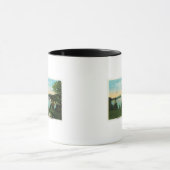 Blick auf Boston Boat Einfahrt in die Pfeile Tasse (Zentrum)