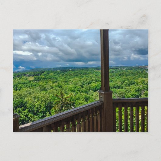 Blick auf Branson und die Ozarks von Point Lookout Postkarte (Vorderseite)