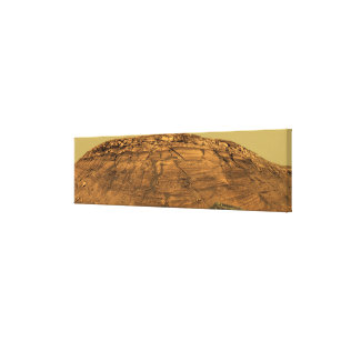 Blick auf Burns Cliff auf Mars Leinwanddruck