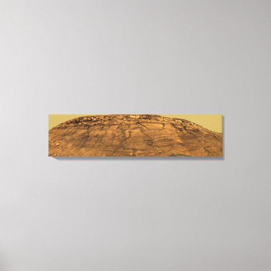 Blick auf Burns Cliff auf Mars Leinwanddruck (Vorderseite)