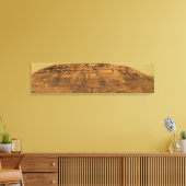 Blick auf Burns Cliff auf Mars Leinwanddruck (Insitu (Wohnzimmer))