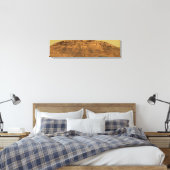 Blick auf Burns Cliff auf Mars Leinwanddruck (Insitu (Schlafzimmer))