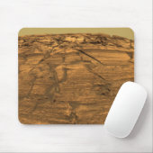 Blick auf Burns Cliff auf Mars Mousepad (Mit Mouse)