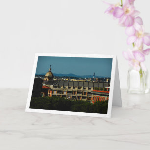Blick auf Castel Sant Angelo vom Parco Adriano, Ro Karte