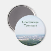Blick auf Chattanooga, TN Magnet (Vorderseite/Rückseite)
