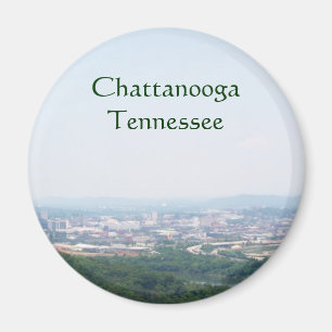 Blick auf Chattanooga, TN Magnet