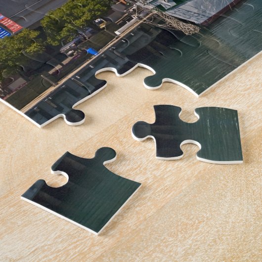 Blick auf Chicagos Marine Pier 2 Puzzle (Seite)