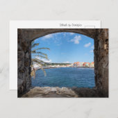 Blick auf Curaçao Postkarte (Vorne/Hinten)