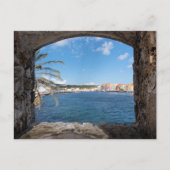 Blick auf Curaçao Postkarte (Vorderseite)