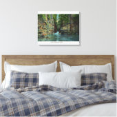 Blick auf das Boot durch die Flume Leinwanddruck (Insitu (Schlafzimmer))