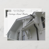 Blick auf das Carriage House Theater im Architektu Postkarte (Vorne/Hinten)