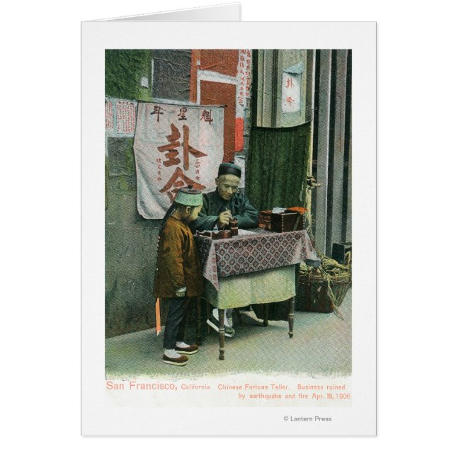 Blick auf das chinesische Glücksspiel am Schreibti (Vorne)