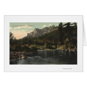Blick auf das Crags, Burgfelsen