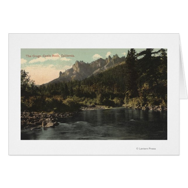 Blick auf das Crags, Burgfelsen (Vorderseite (Horizontal))