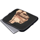 Blick auf das Finanzministerium Laptopschutzhülle (Vorne Knopf)