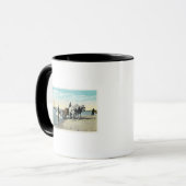 Blick auf das Herz eines Pferdes Tasse (Vorderseite Links)