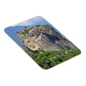 Blick auf das Kloster Meteora Kühlschrankmagnet Magnet (Rechte Seite)