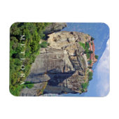 Blick auf das Kloster Meteora Kühlschrankmagnet Magnet (Horizontal)