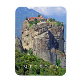 Blick auf das Kloster Meteora Kühlschrankmagnet Magnet