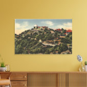 Blick auf das Lick Observatory auf dem Berg Hamilt Leinwanddruck (Insitu (Wohnzimmer))