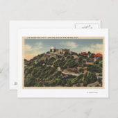 Blick auf das Lick Observatory auf dem Berg Hamilt Postkarte (Vorne/Hinten)