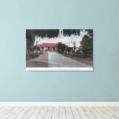 Blick auf das Main Gateway nach Idora ParkOakland, Leinwanddruck (Insitu (Holzboden))