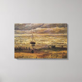 Blick auf das Meer in Scheveningen von Vincent van Leinwanddruck (Vorderseite)