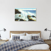 Blick auf das Meer Leinwanddruck (Insitu (Schlafzimmer))