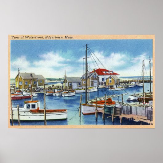 Blick auf das Meer Poster (Vorne)