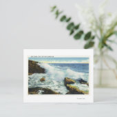 Blick auf das Meer Postkarte (Stehend Vorderseite)