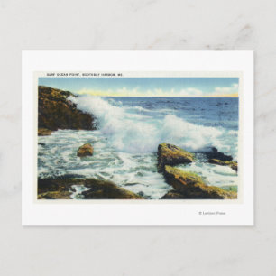 Blick auf das Meer Postkarte