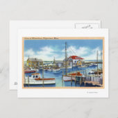 Blick auf das Meer Postkarte (Vorne/Hinten)