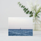 Blick auf das Meer Postkarte (Stehend Vorderseite)