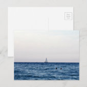 Blick auf das Meer Postkarte (Vorne/Hinten)