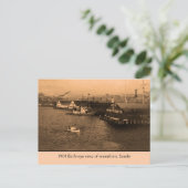 Blick auf das Meer, Seattle Postkarte (Stehend Vorderseite)